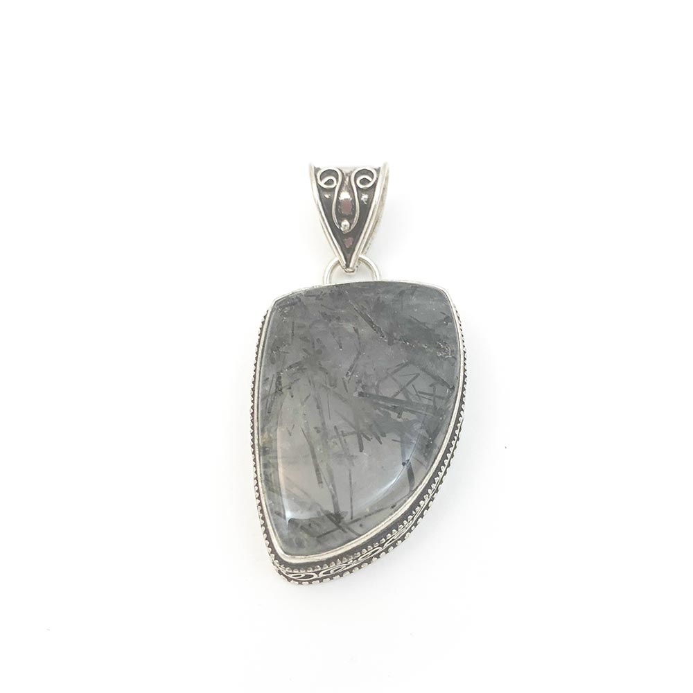 Pendentif Quartz Tourmaline