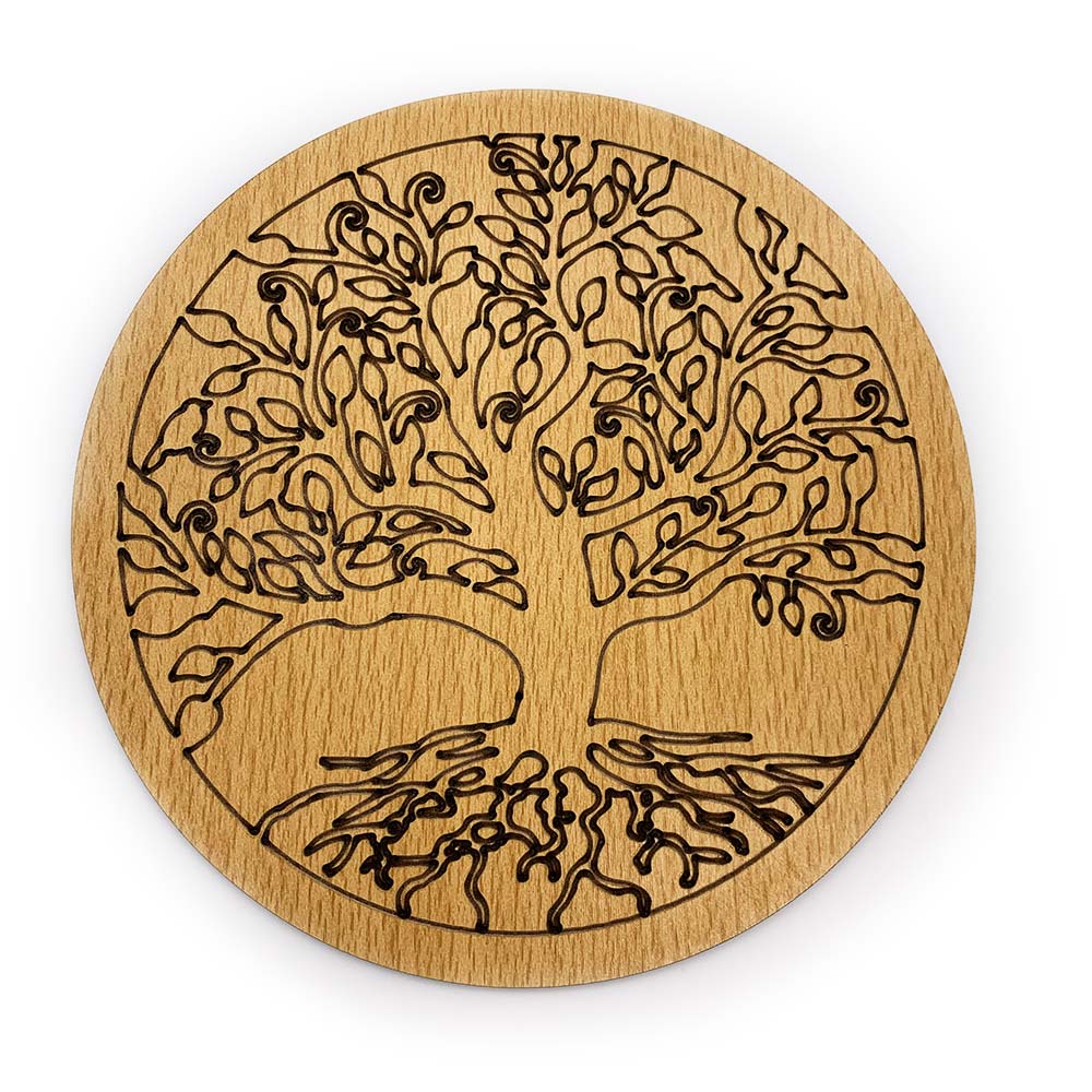 Support Arbre de Vie en Bois - 14 cm