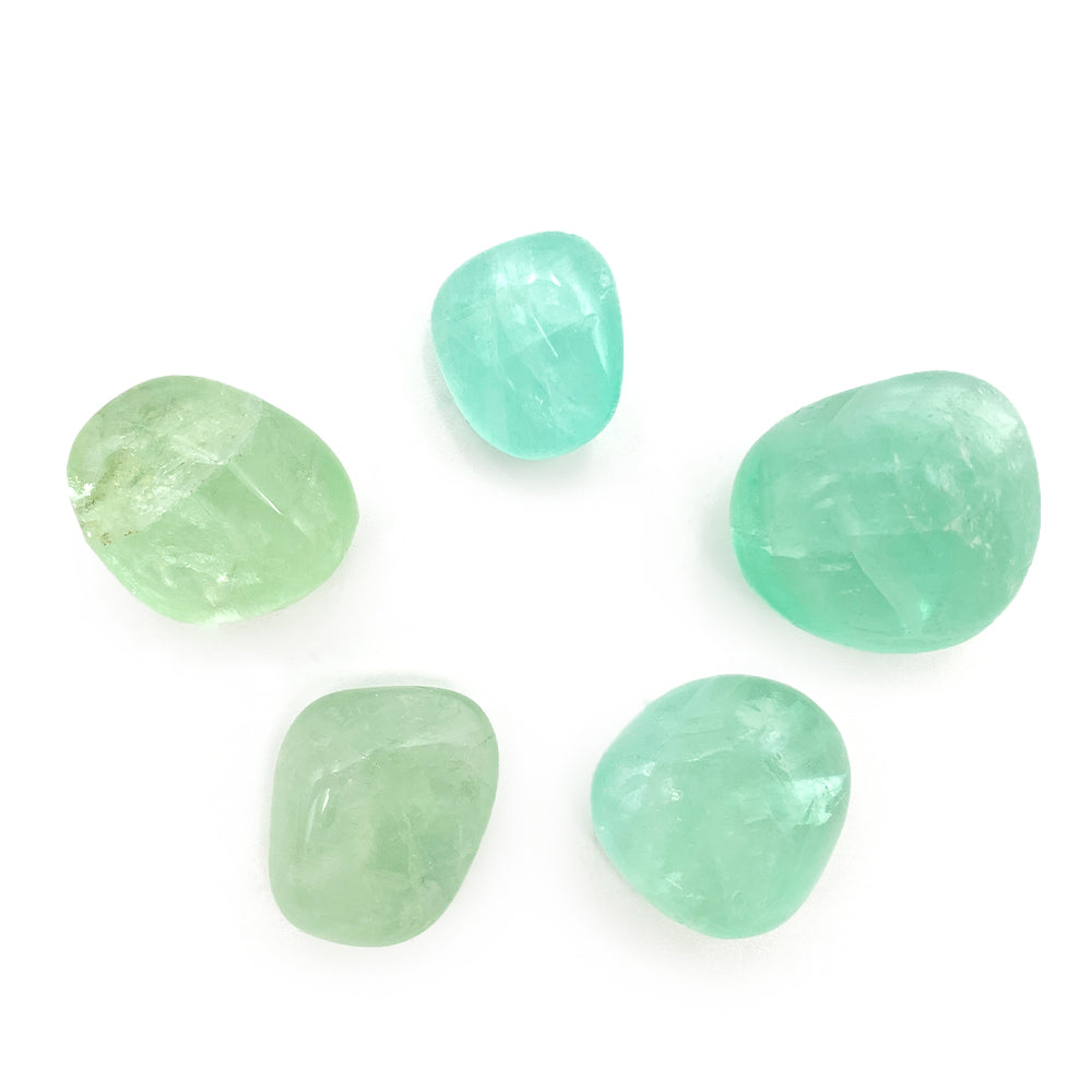 Fluorite Verte - Pierre Roulée