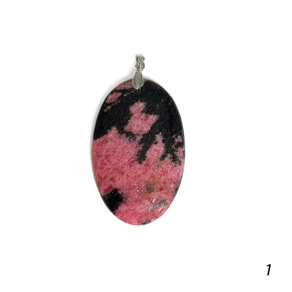 Pendentif Rhodonite