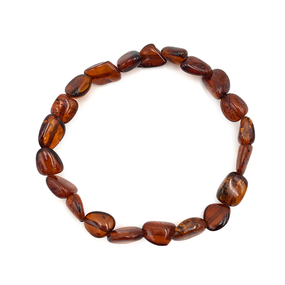Bracelet en Ambre Véritable de la Baltique - Nuggets