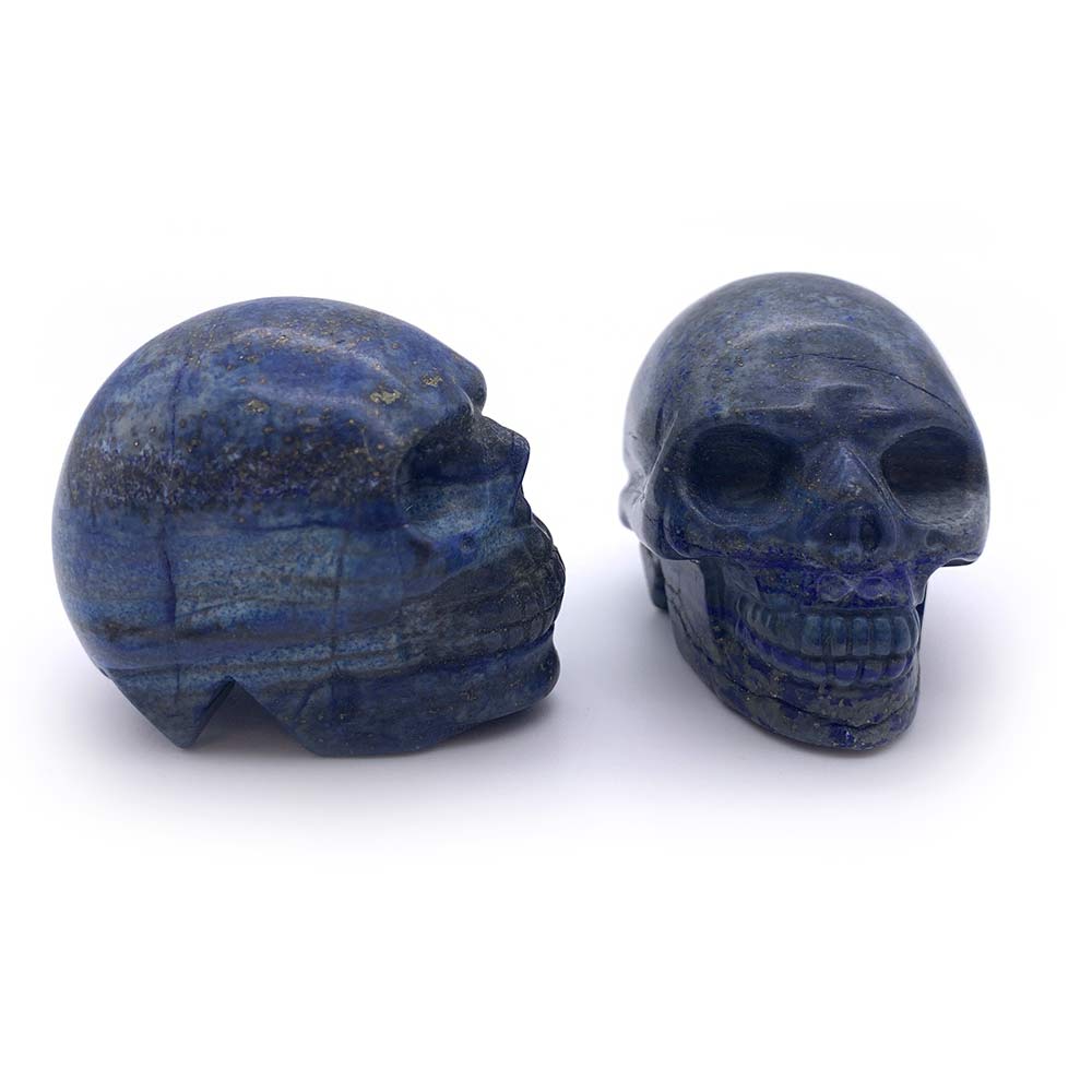 Crâne en Lapis-Lazuli