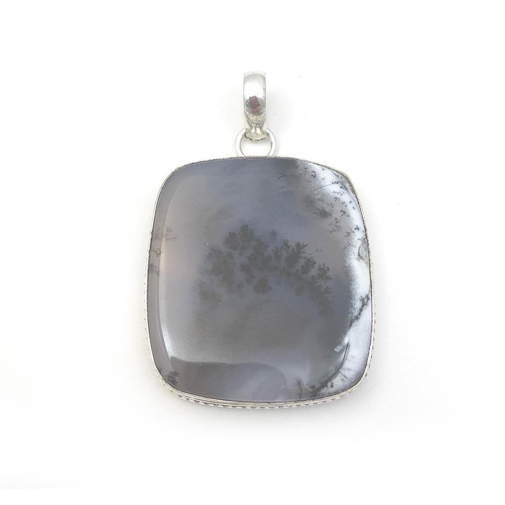 Pendentif Agate Dendritique