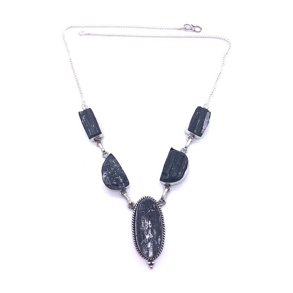 Collier Tourmaline Noire / Schorl