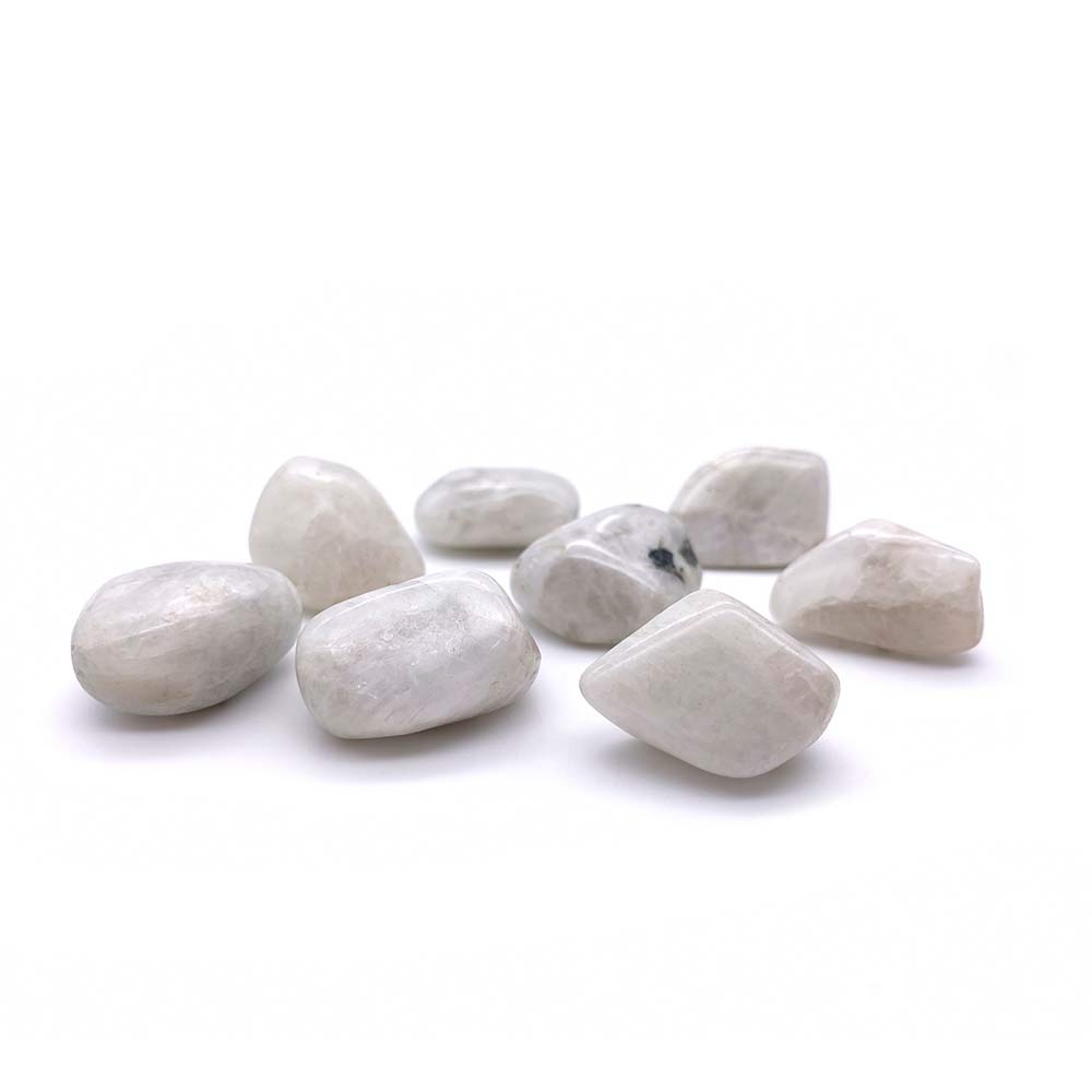 Péristérite / Labradorite Blanche - Pierre Roulée