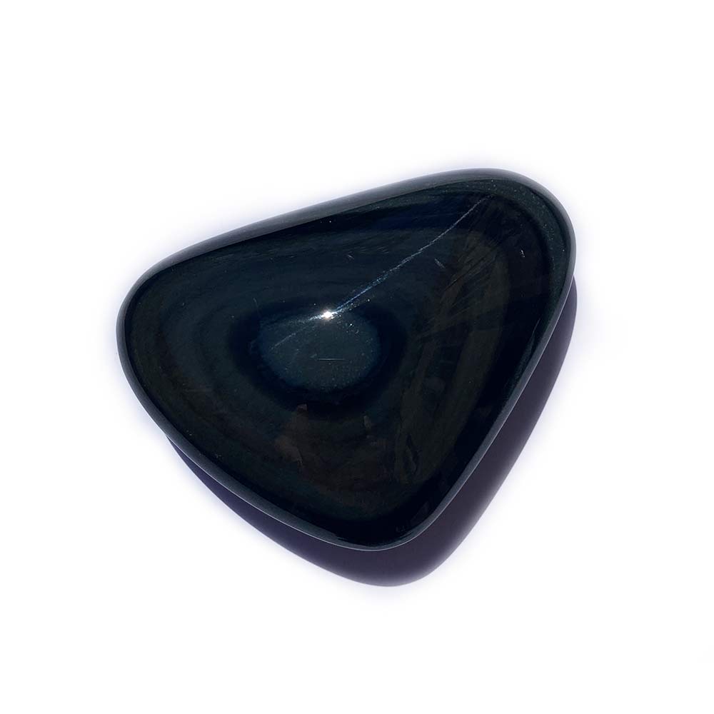 Galet en Obsidienne Oeil Céleste