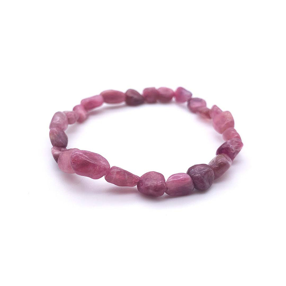 Bracelet Rubellite (Tourmaline Rose)