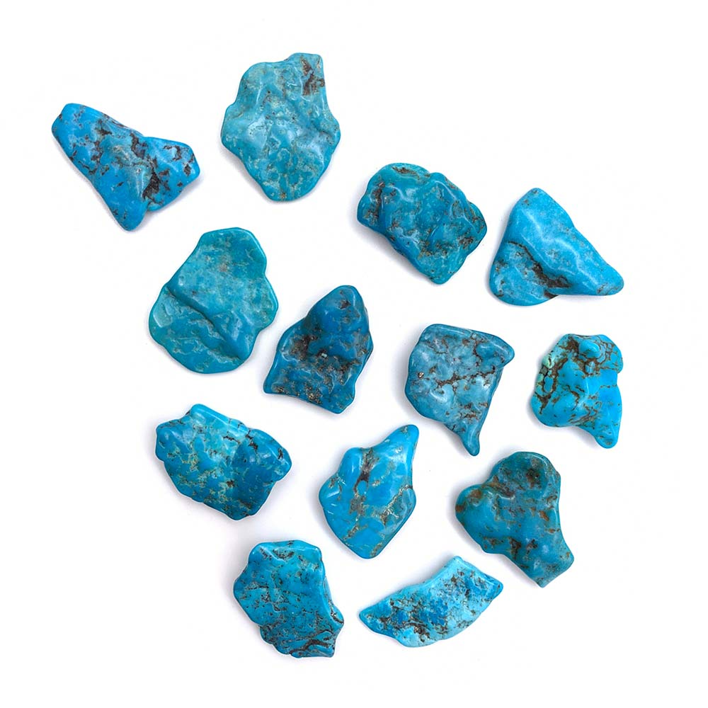 Turquoise Naturelle - Pierre Roulée