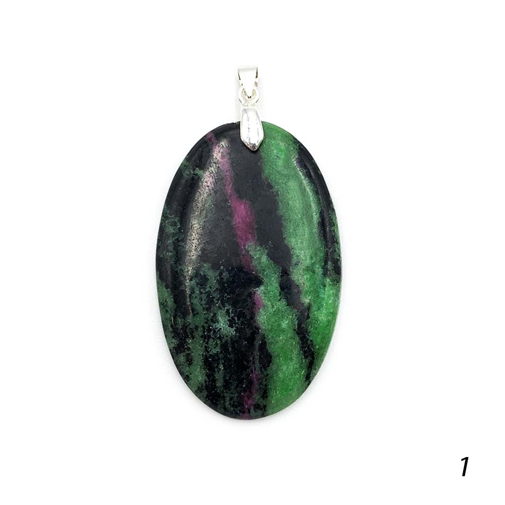Pendentif Rubis Zoïsite