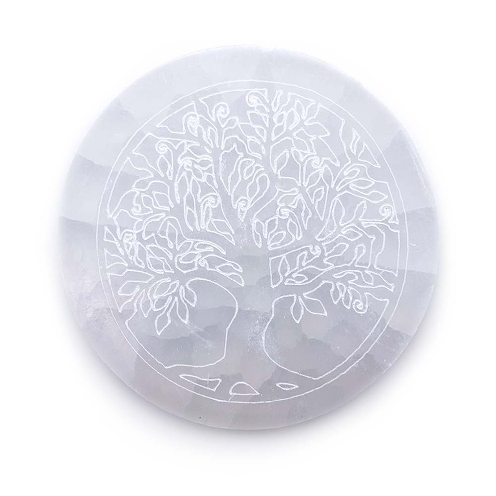 Support Arbre de Vie en Sélénite
