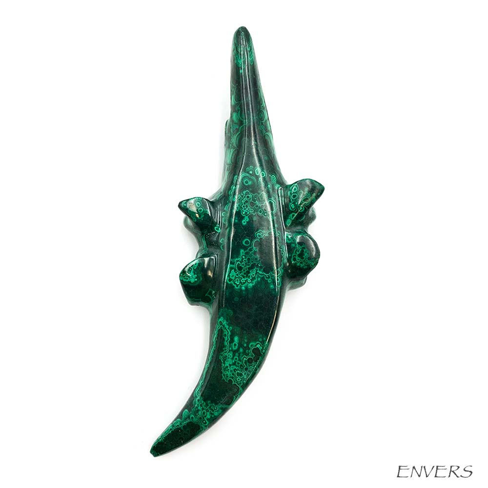 Crocodile en Malachite