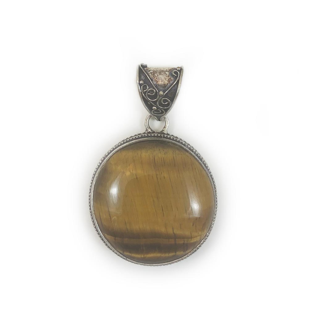 Pendentif Oeil de Tigre