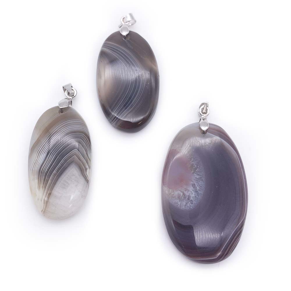 Pendentif Agate Botswana