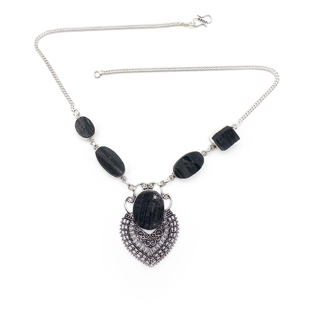 Collier Tourmaline Noire / Schorl