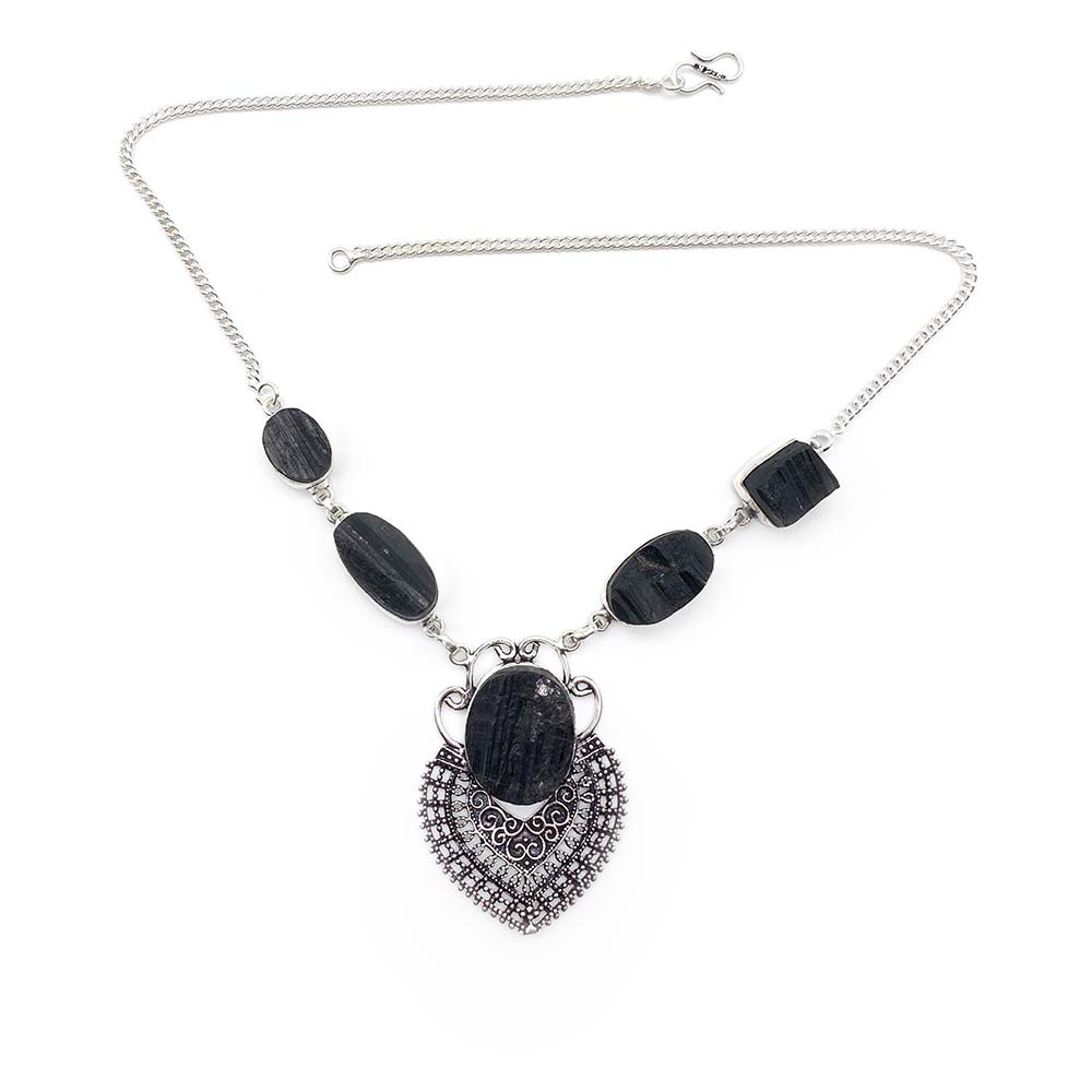 Collier Tourmaline Noire / Schorl