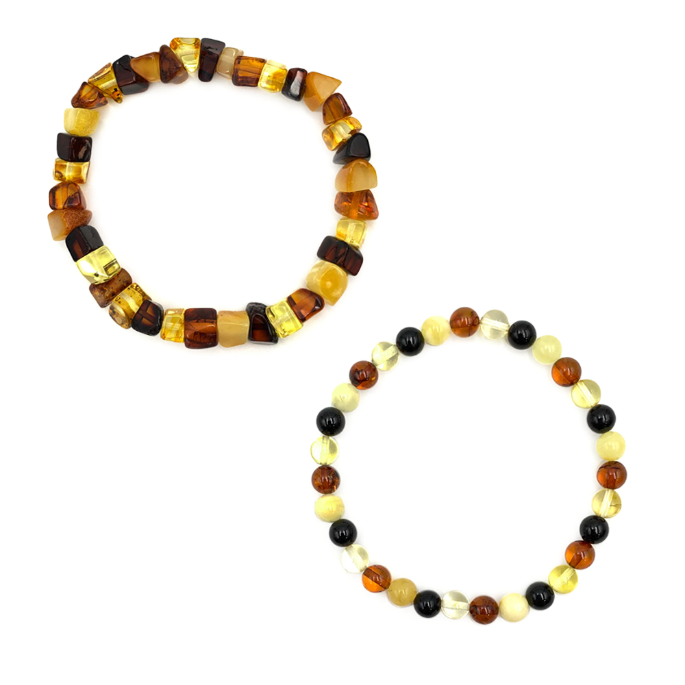 Bracelet en Ambre Véritable de la Baltique