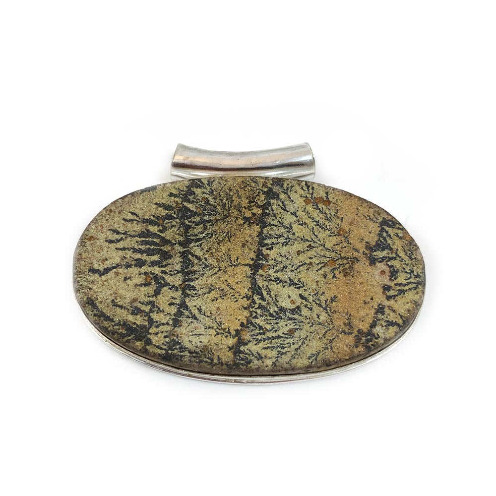 Pendentif Psilomelane Dendrite