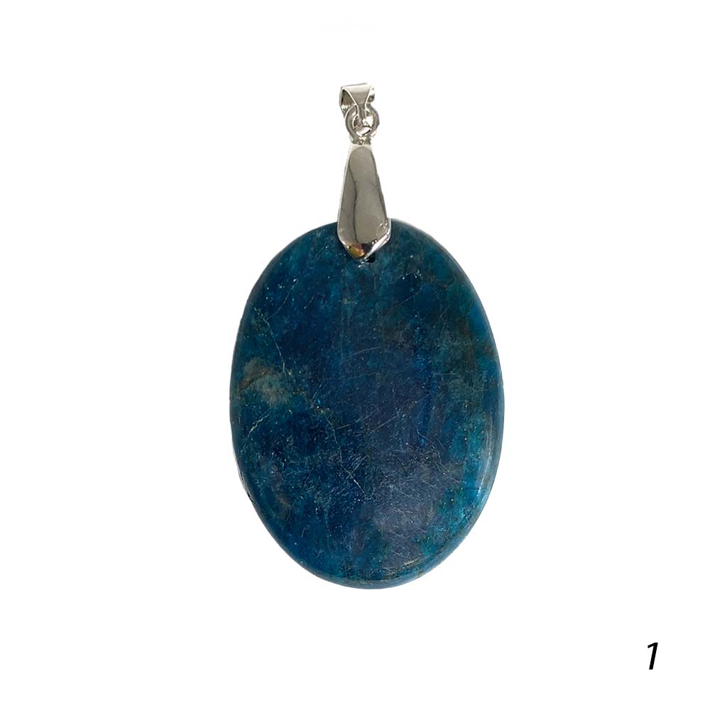 Pendentif Apatite Bleue