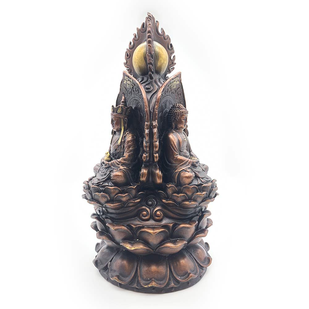 Statue Bouddha - Stupa - 24 cm