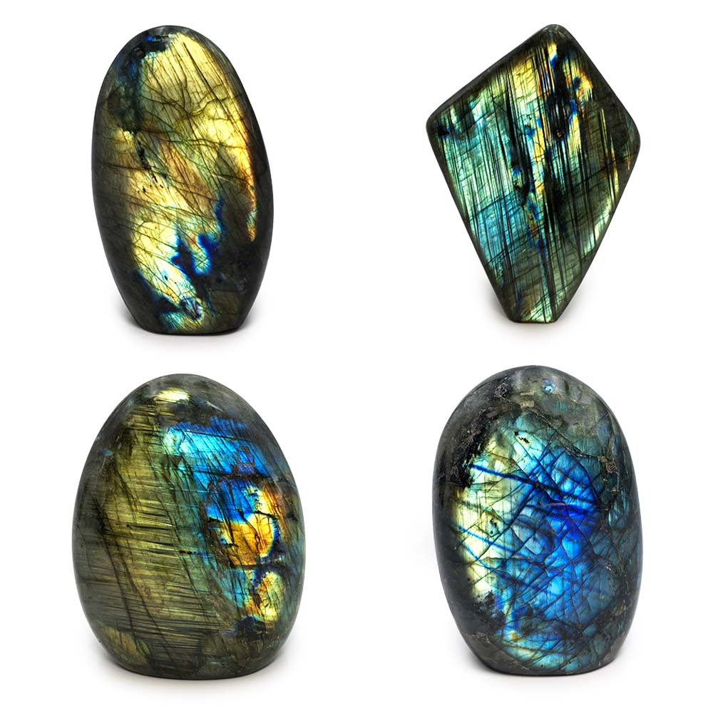 Labradorite Forme Libre de Qualité Extra