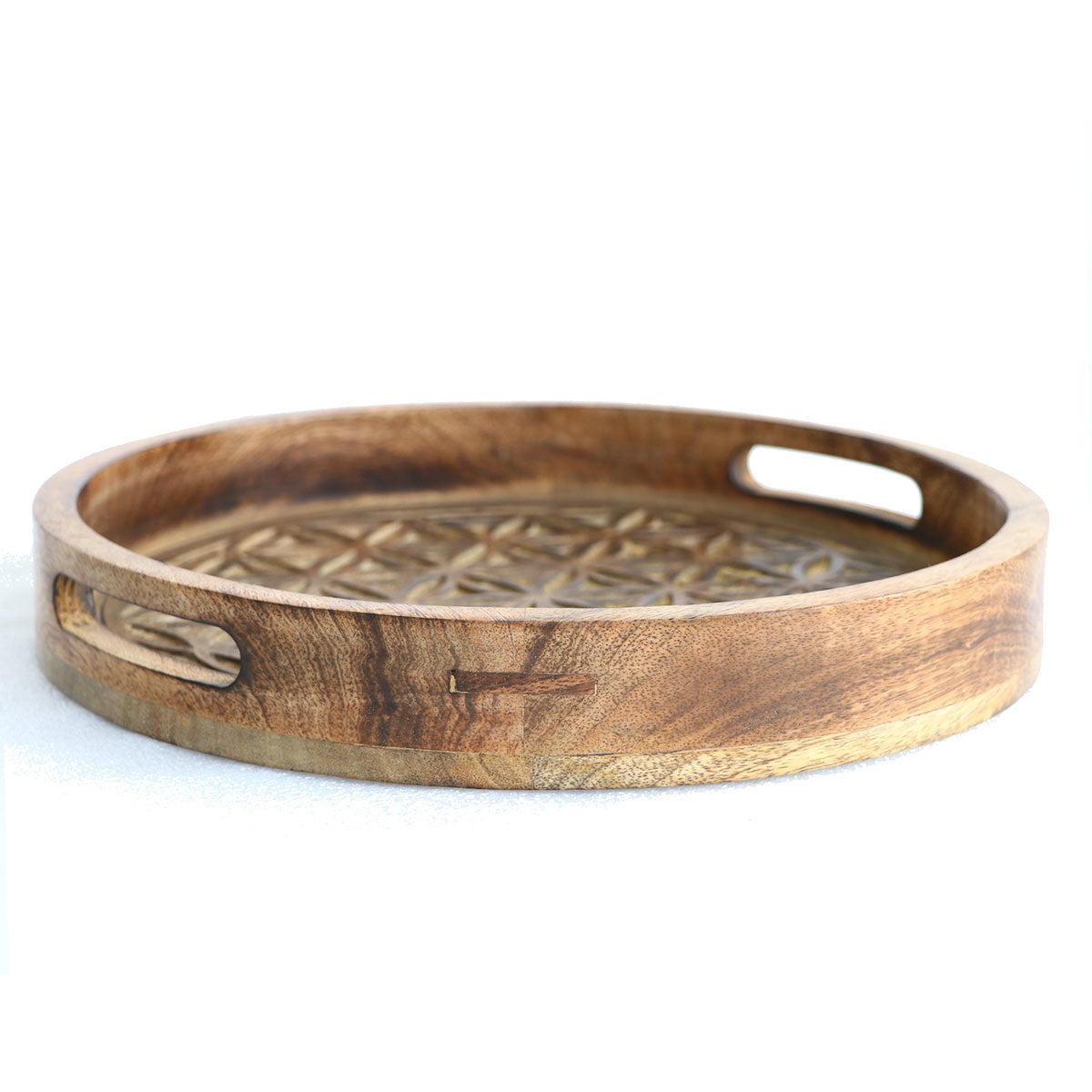 Plateau Fleur de Vie en Bois