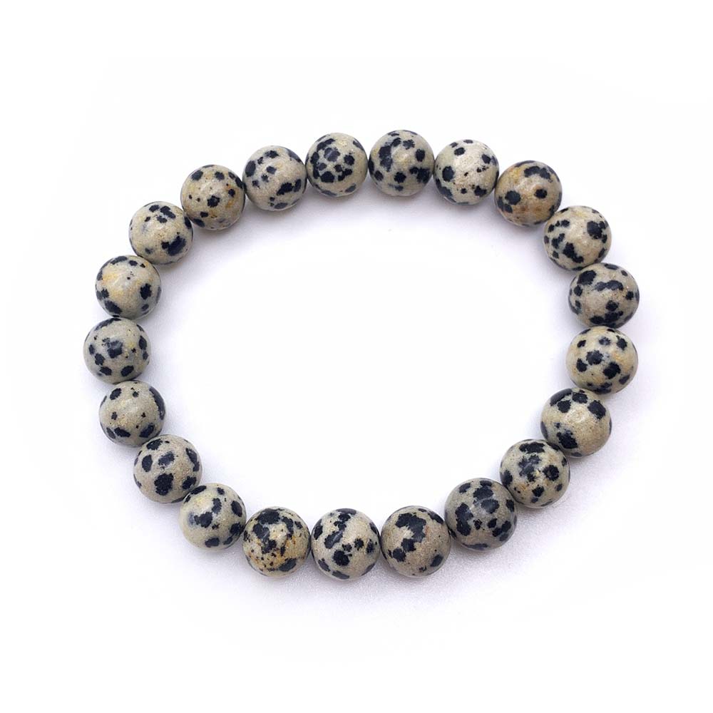 Bracelet Jaspe Dalmatien