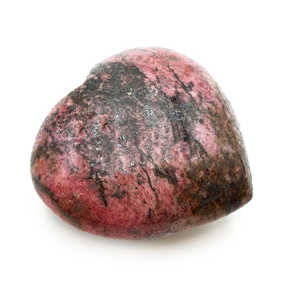 Coeur en Rhodonite - 10 cm