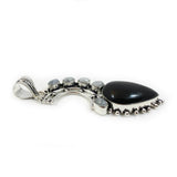 Pendentif Onyx et Pierre de Lune