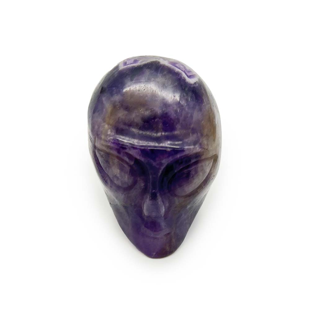 Crâne extraterrestre en Améthyste