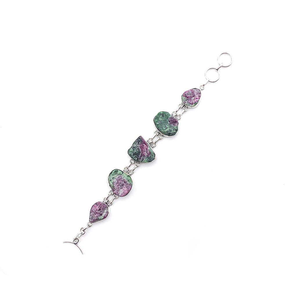 Bracelet Rubis Zoïsite