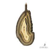 Pendentif tranche d'Agate