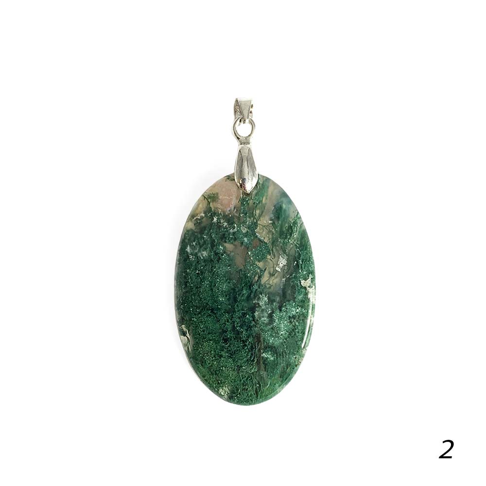 Pendentif Agate Mousse