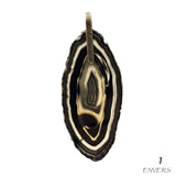 Pendentif tranche d'Agate