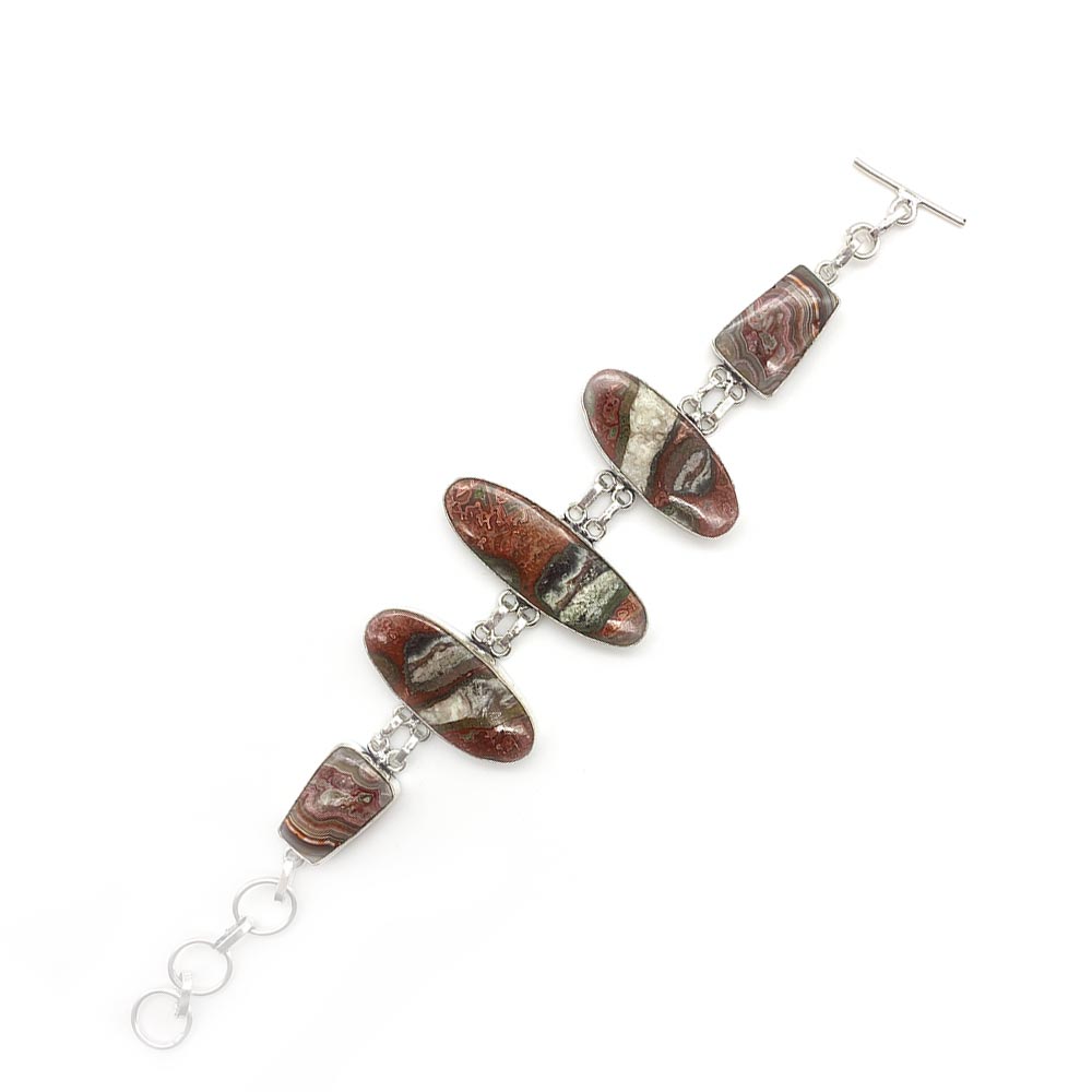Bracelet Agate Crazy Lace
