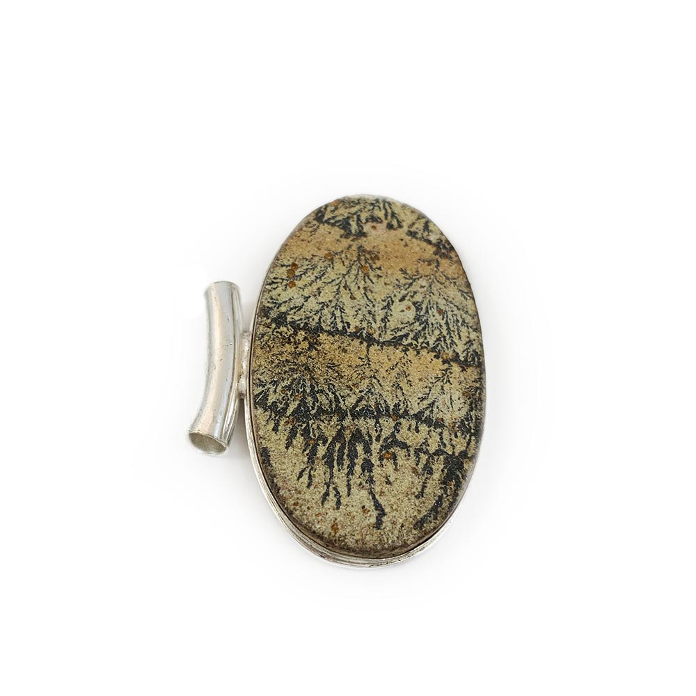 Pendentif Psilomelane Dendrite
