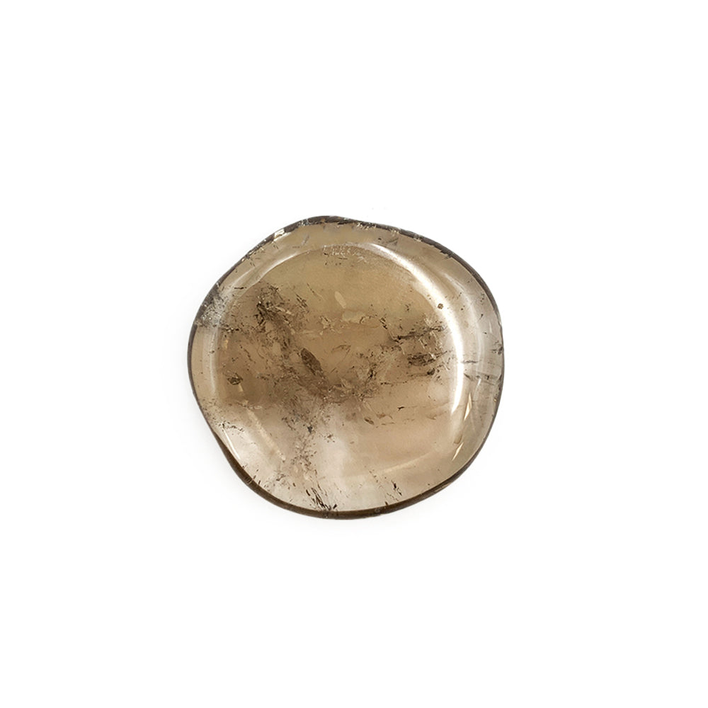 Quartz Fumé - Galet plat