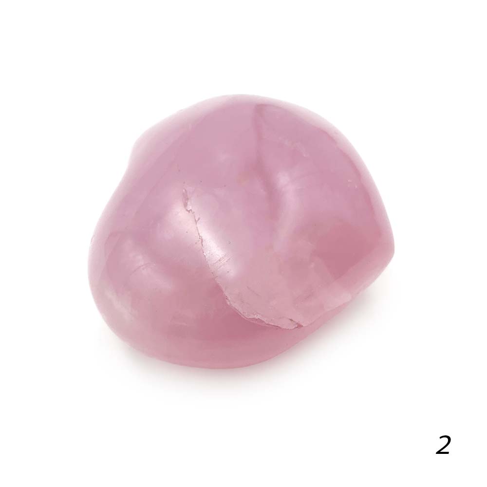 Coeur en Quartz Rose