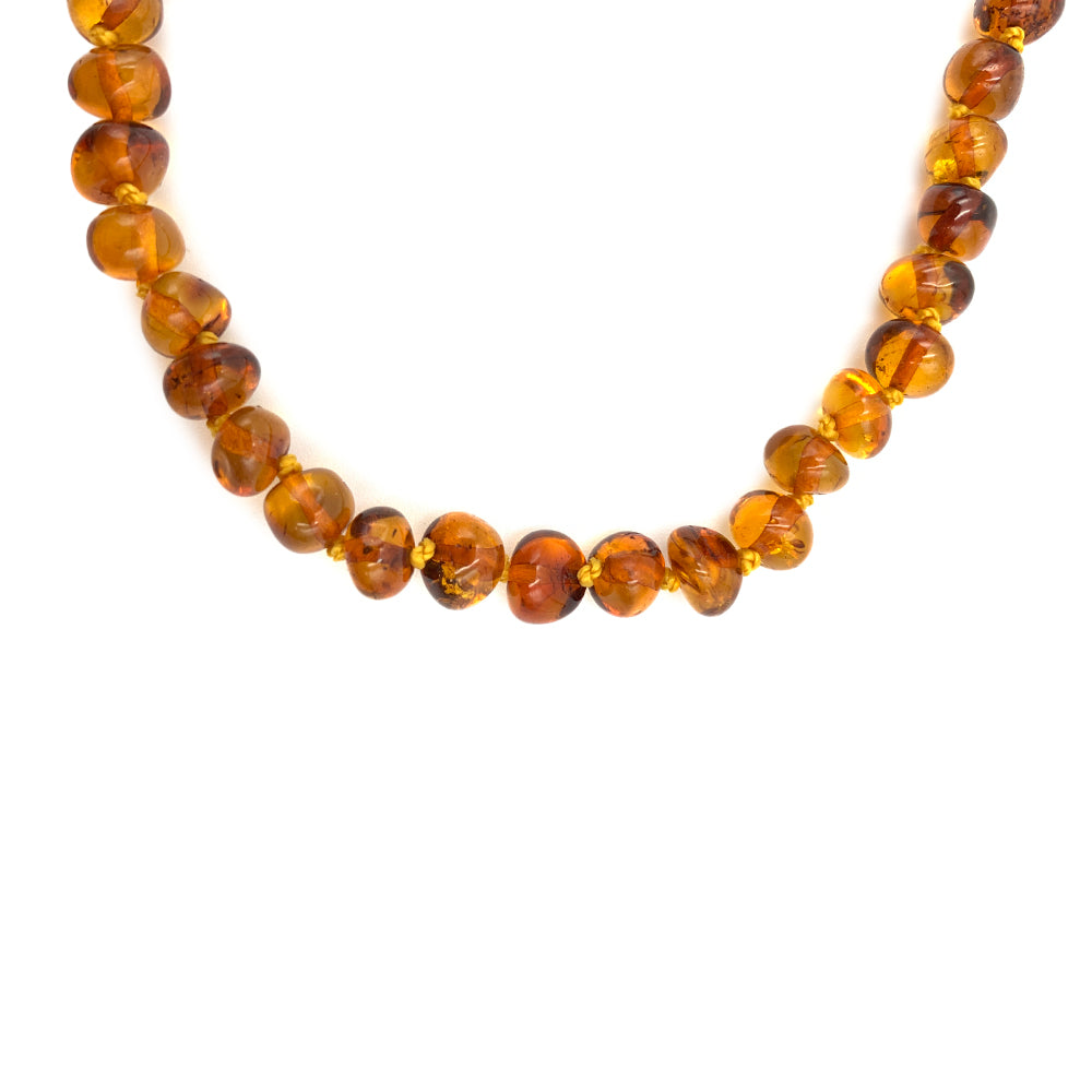 Collier en Ambre Véritable de la Baltique