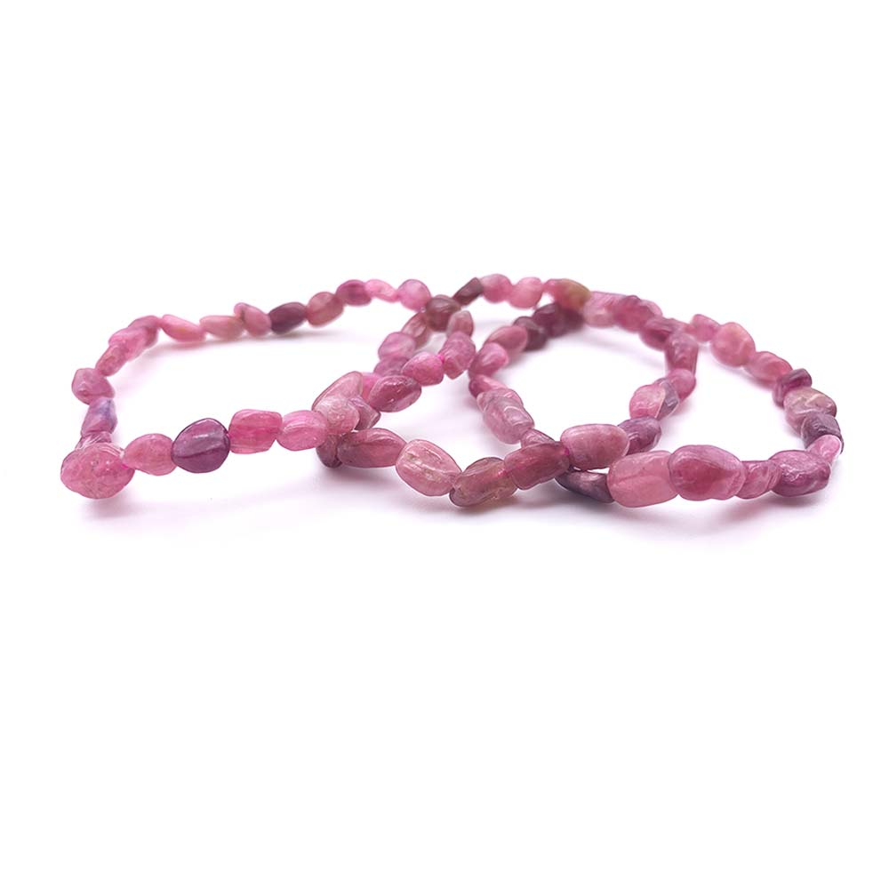 Bracelet Rubellite (Tourmaline Rose)