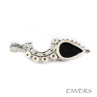 Pendentif Onyx et Pierre de Lune