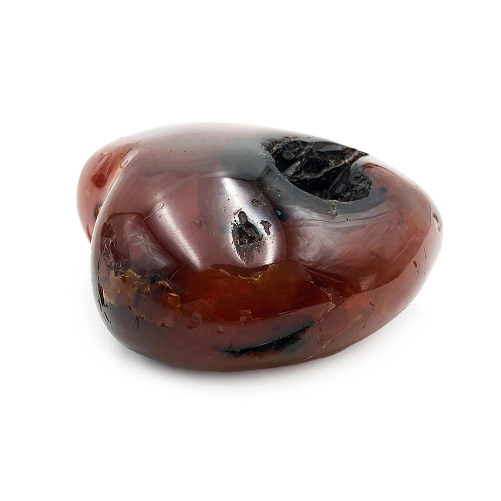 Coeur Cornaline - 6 cm
