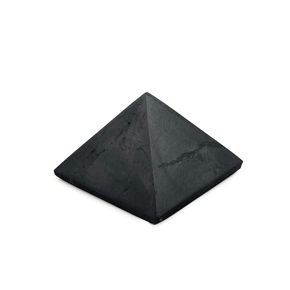 Pyramide en Shungite Brillante - 3 cm