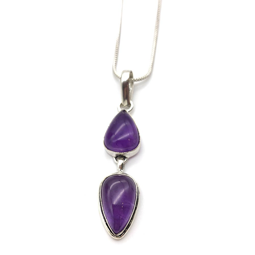Chaine & Pendentif Améthyste