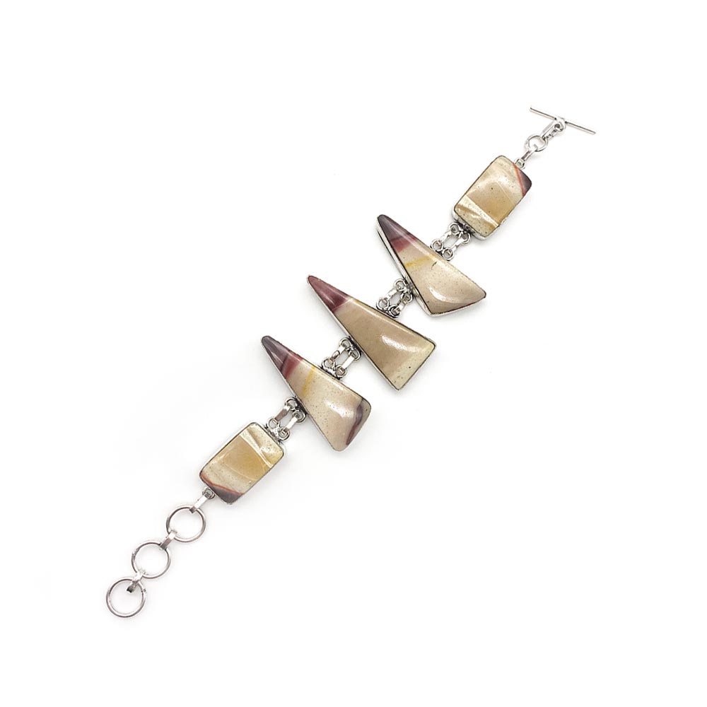Bracelet Jaspe Mokaïte