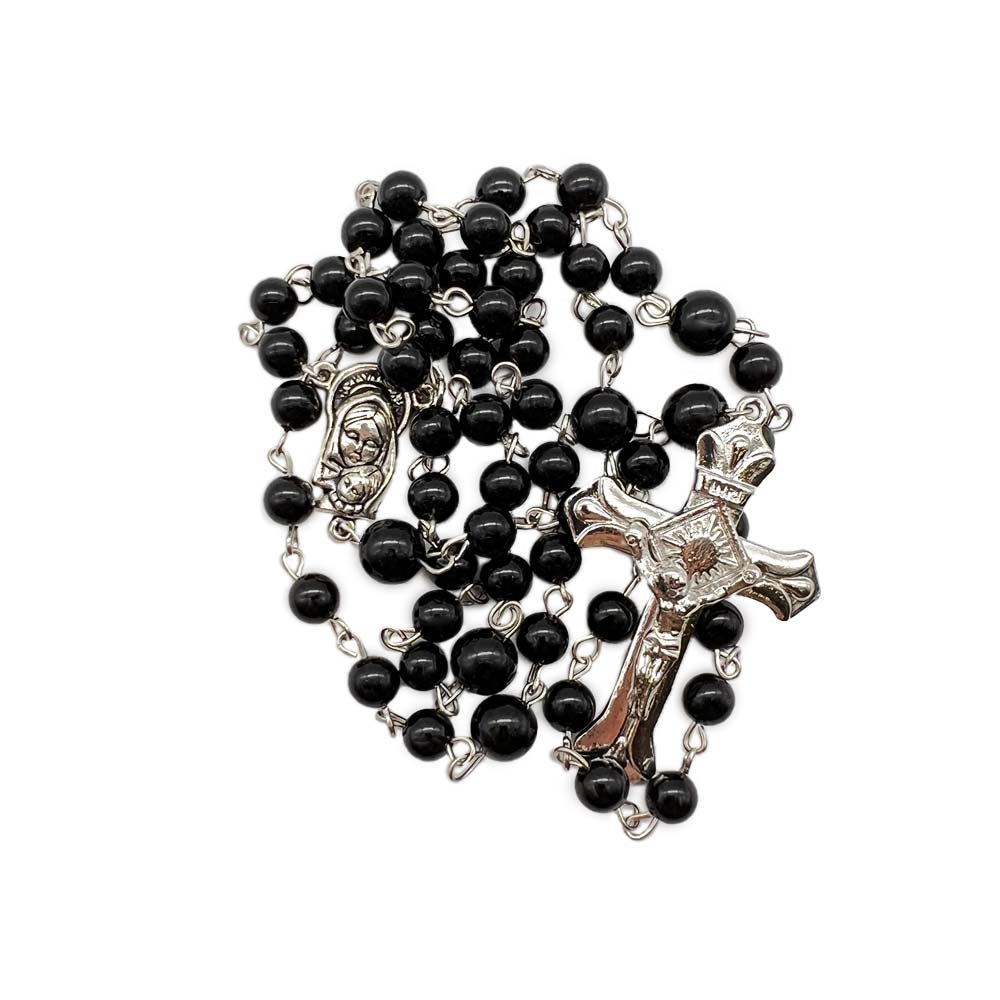 Chapelet Onyx Noir