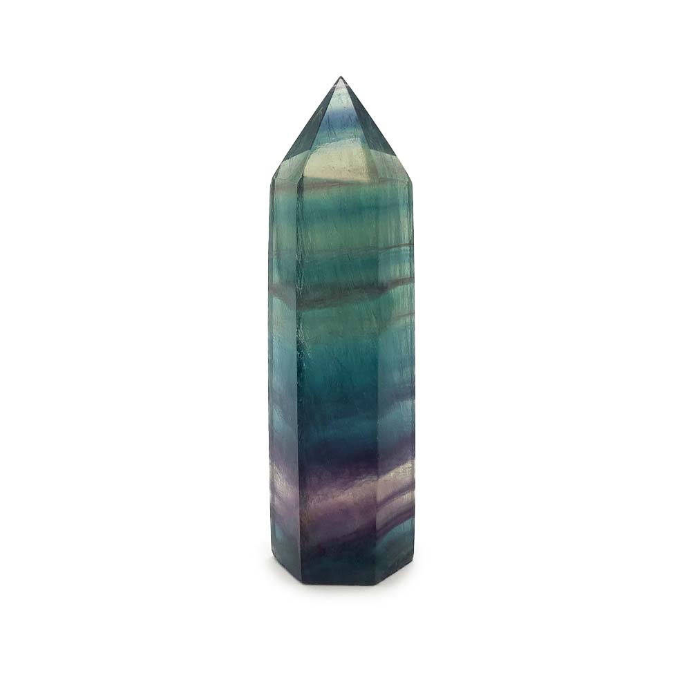 Obélisque en Fluorite Multicolore