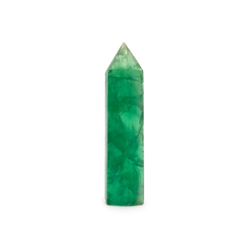 Obélisque Fluorite Verte