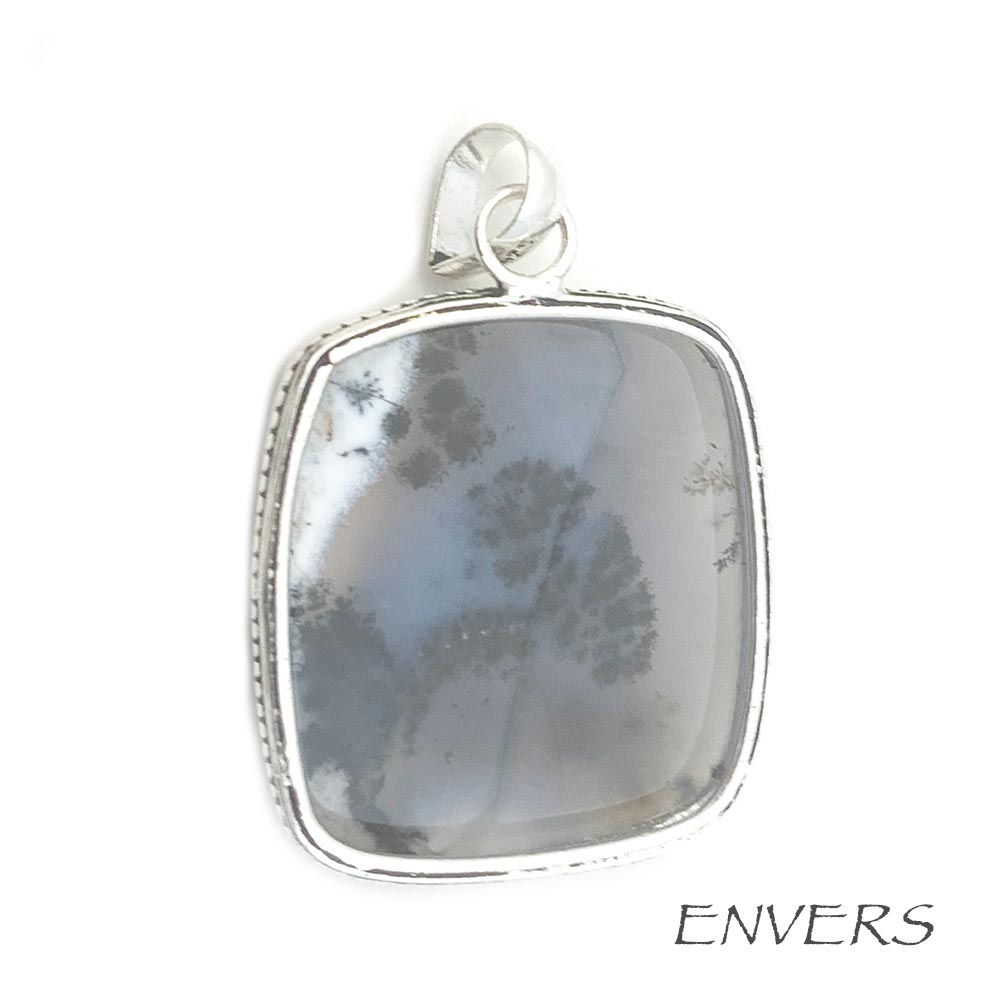 Pendentif Agate Dendritique