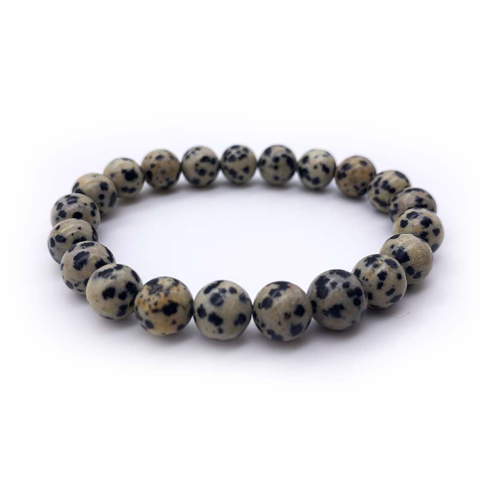 Bracelet Jaspe Dalmatien