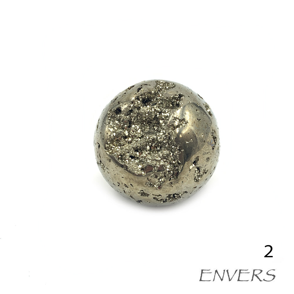 Sphère en Pyrite de qualité Extra